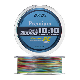 Шнур плетеный Varivas Avani Jigging 10x10 Premium PE